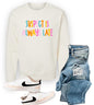 Suspect is Always Late Crew Sweatshirt