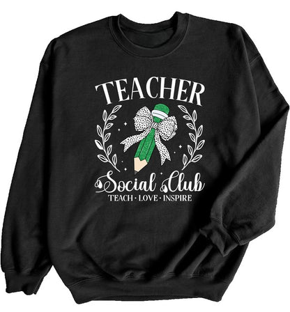 Teacher Social Club Crew Sweatshirt