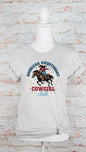 American Sweetheart Cowgirl Social Graphic Tee