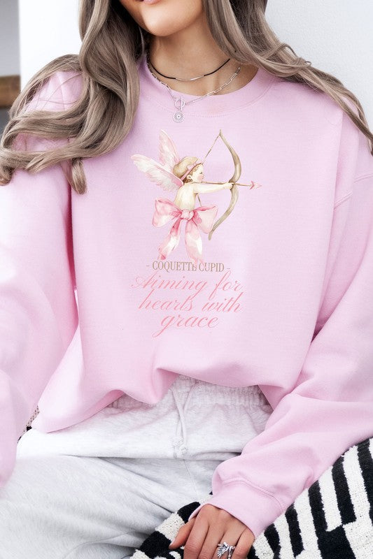 Valentine's Fleece Graphic Sweatshirt