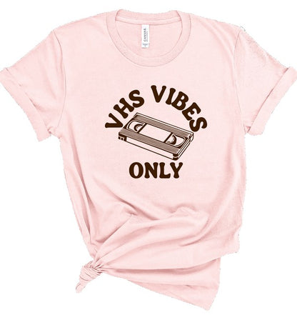 VHS Vibes Only Graphic Tee