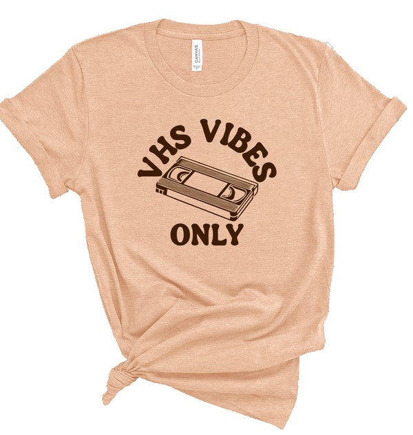 VHS Vibes Only Graphic Tee