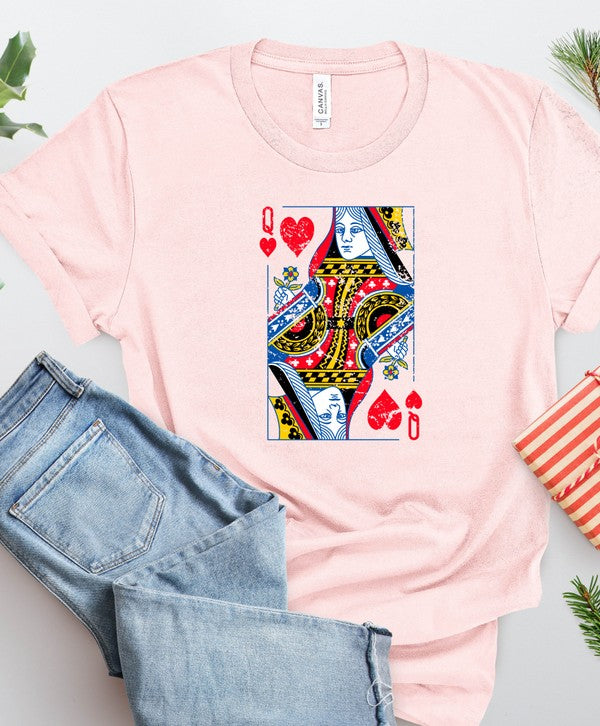 Queen of Hearts Graphic Tee