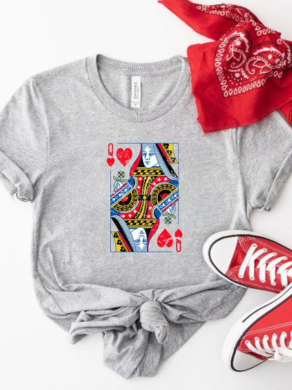 Queen of Hearts Graphic Tee