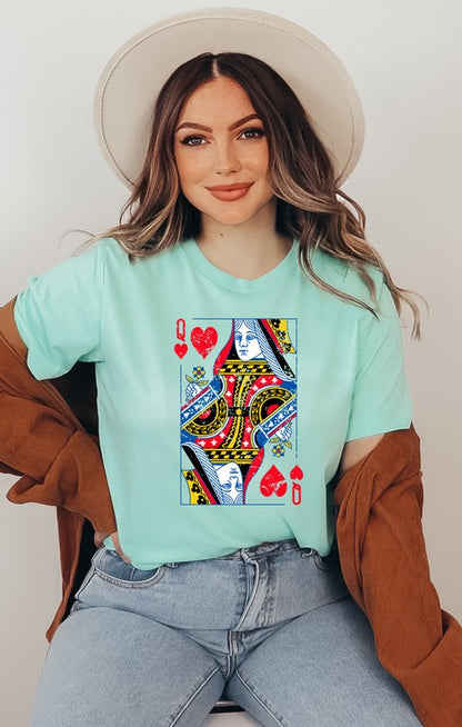 Queen of Hearts Graphic Tee