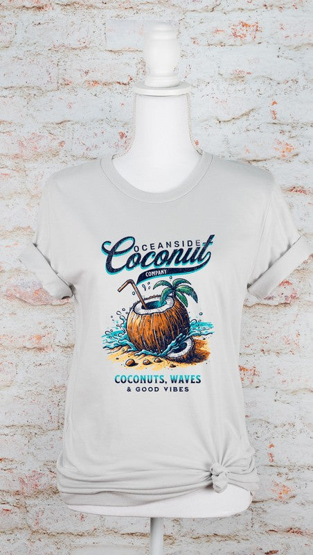 Oceanside Coconut Co Bella Canvas Graphic Tee