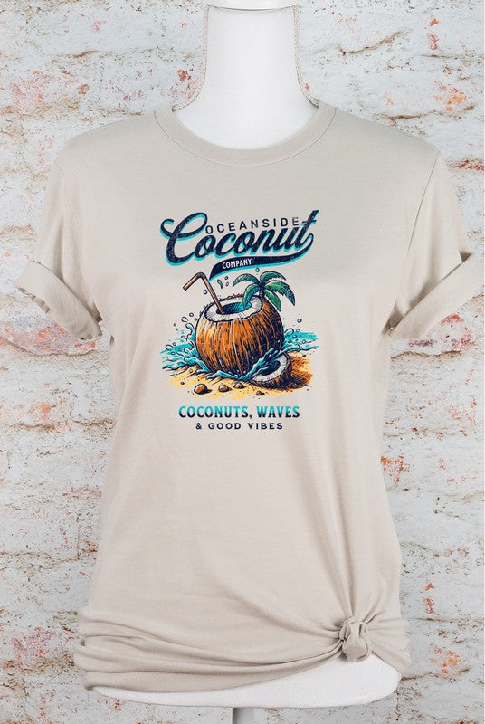 Oceanside Coconut Co Bella Canvas Graphic Tee