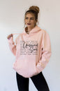 Unchained Soul Words Graphic Hoodie