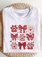 Valentine Dog Coquette Graphic Tee {Ships in 3-5 Business Days}