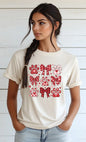 Valentine Dog Coquette Graphic Tee {Ships in 3-5 Business Days}