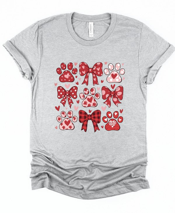 Valentine Dog Coquette Graphic Tee {Ships in 3-5 Business Days}