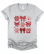 Valentine Dog Coquette Graphic Tee {Ships in 3-5 Business Days}