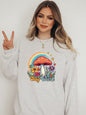 Stay Weird Crewneck Graphic Sweatshirt {Ships in 3-5 Business Days}