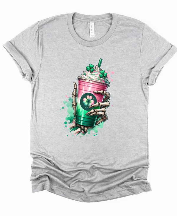 Shamrock Shake Graphic Crew Neck Tee {Ships in 3-5 Business Days}