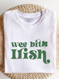 Wee Bit Irish Graphic Crew Neck Tee {Ships in 3-5 Business Days}