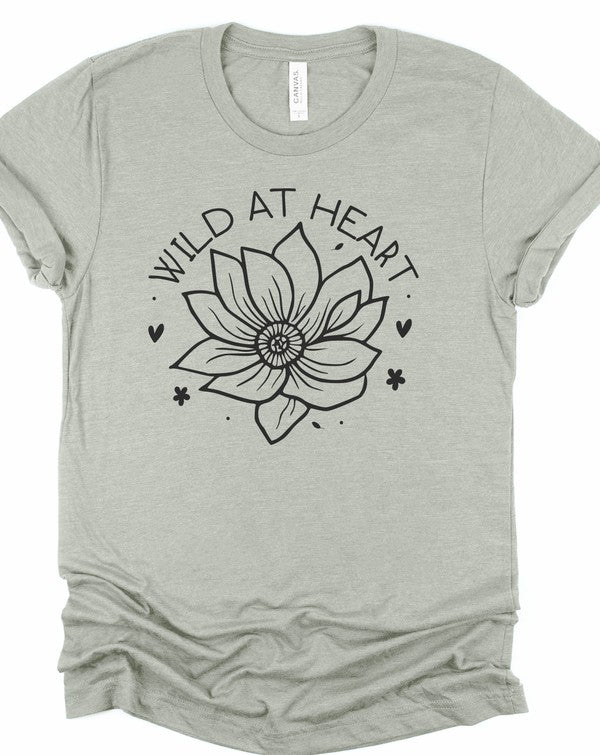 Wild at Heart Short Sleeve Graphic Tee