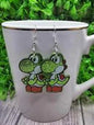 Glitter Yoshi Dangle Earrings