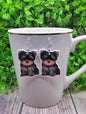 Yorkie Dangle Earrings