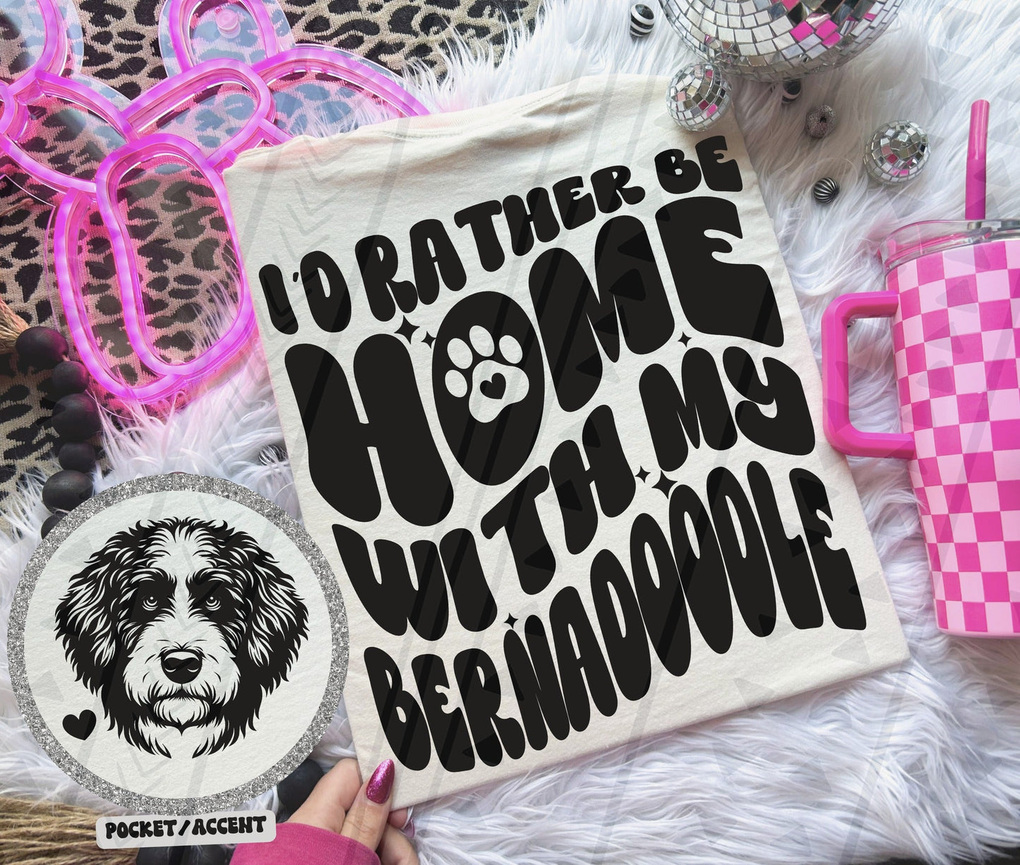 Rather be home with my dog tee - Multiple Breeds