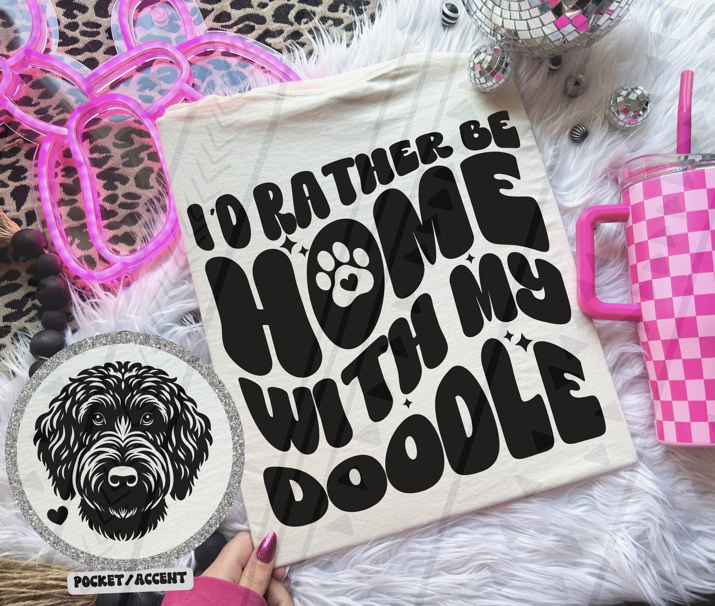 Rather be home with my dog tee - Multiple Breeds