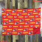 KC Chiefs Football Youth Blanket ☆ 40x30 inches ☆ PREORDER