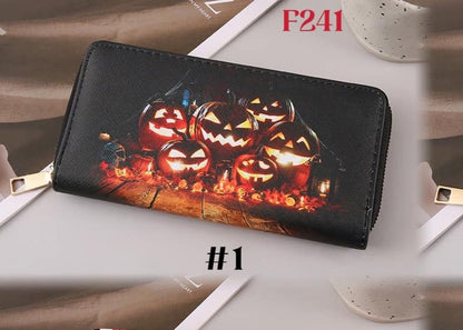 Spooky Jack-O-Lanterns Wallet