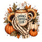 Spooky Coffee Club Stud Earrings