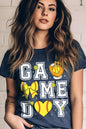 Softball Game Day Graphic Plus Tee