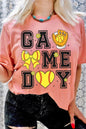 Softball Game Day Graphic Plus Tee