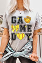 Softball Game Day Graphic Plus Tee