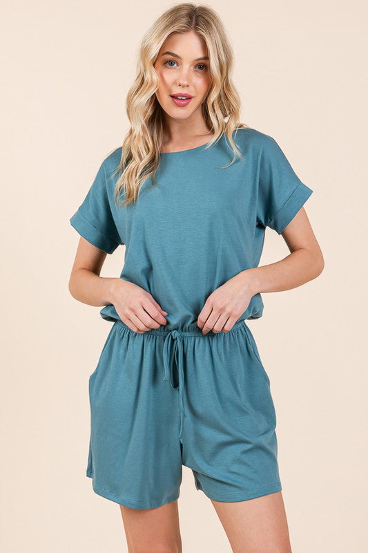 Romper with Side Pockets