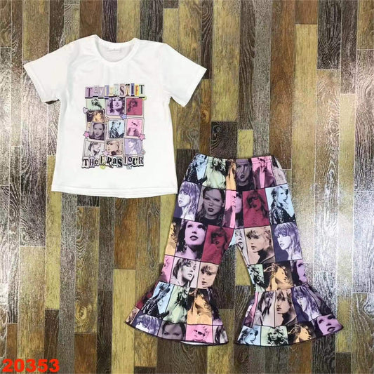 T.S. Eras Tour Youth Pant Set ♡ Ships in Approx 3-4 weeks {Custom Made}