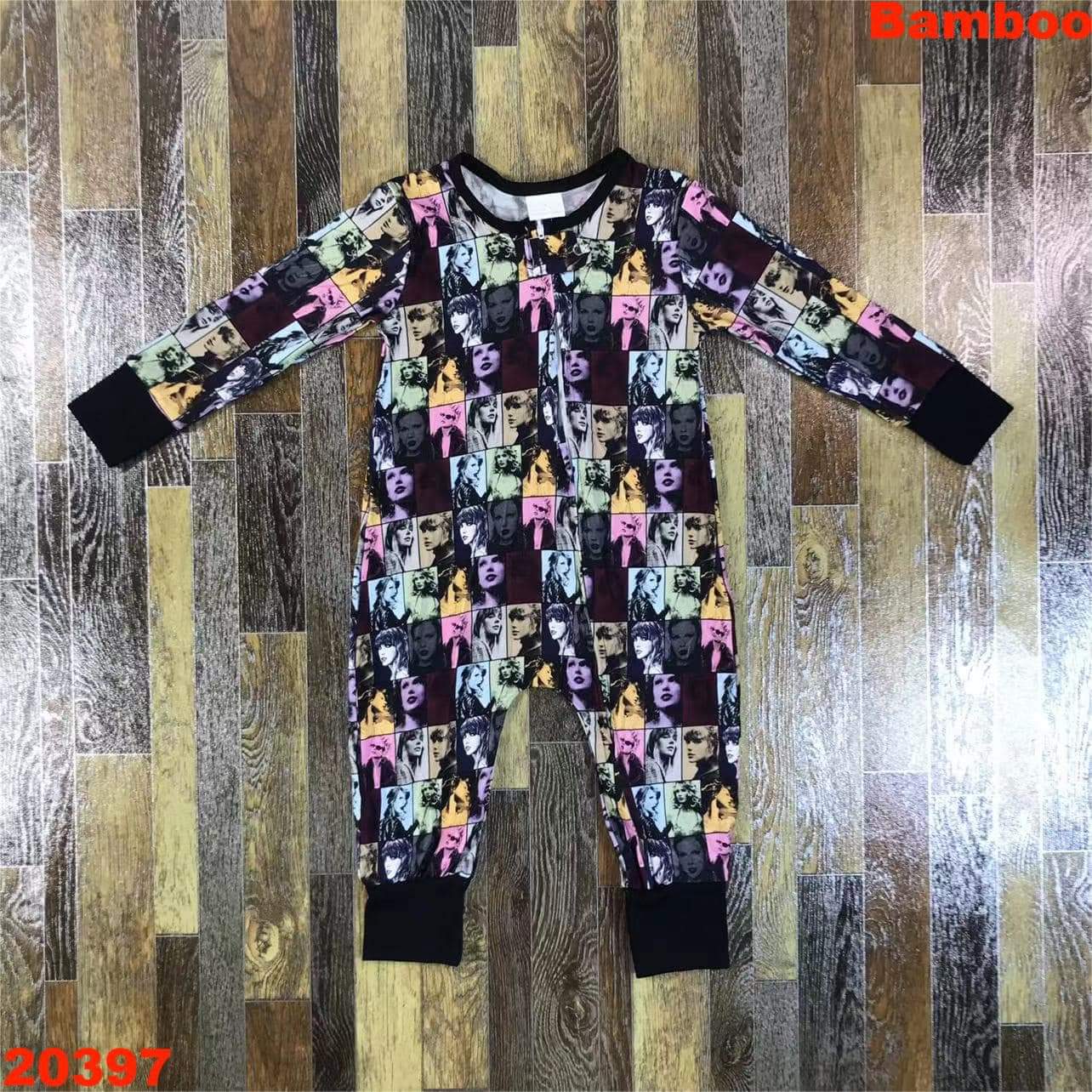 Colorblock Taylor 'Bamboo Fiber' Youth Footless Sleeper ♡ Ships in Approx 3-4 weeks {Custom Made}