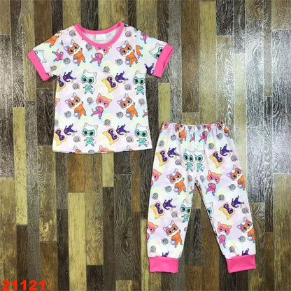 Super Kitties Youth Pajamas ♡ Ships in Approx 3-4 weeks {Custom Made}