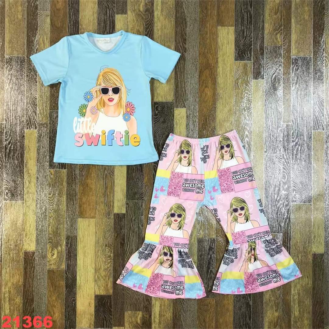 Floral Swiftie Youth Pant Set ● Preorder