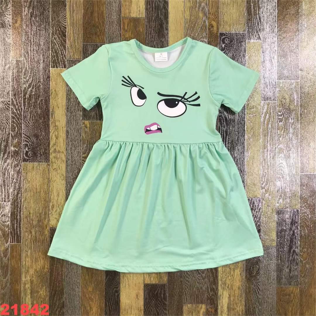 Disgust Inside Out Youth Dress ☆ PREORDER