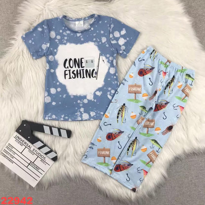 Gone Fishing Youth Pant Set ☆ PREORDER