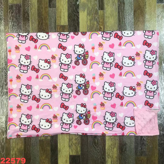 HK Pink Youth Blanket ☆ 40x30 inches ☆ PREORDER