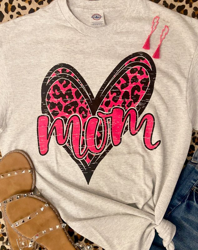 Mom Heart Tee