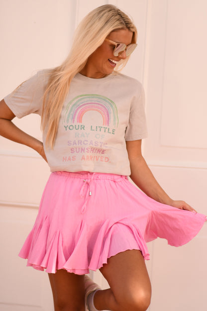 Your Little Ray Of Sarcastic Sunshine Has Arrived Tee ♡ Ships in 5-7 Bus. Days