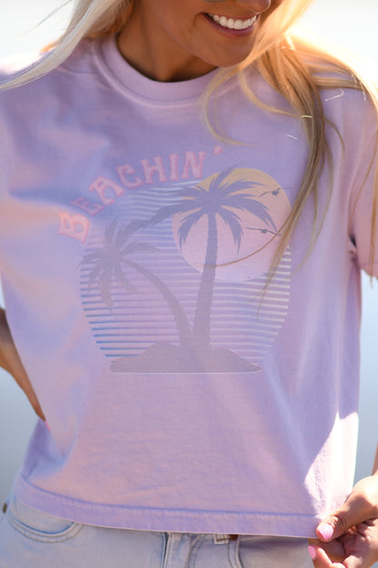 Beachin’ CROP/TEE