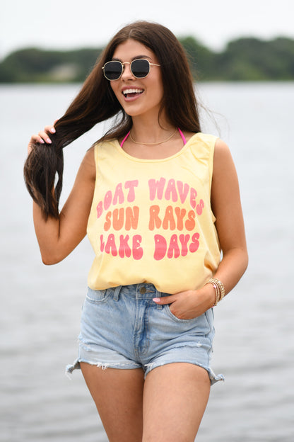 Lake Days Comfort Colors Tank or Tee