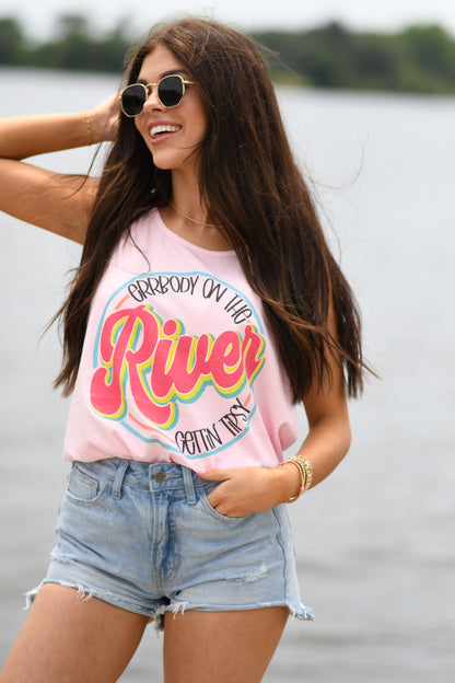 Errbody On The River Gettin’ Tipsy Tank/Tee