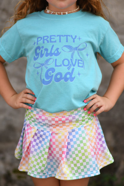 Pretty Girls Love God Youth/Adult Tee