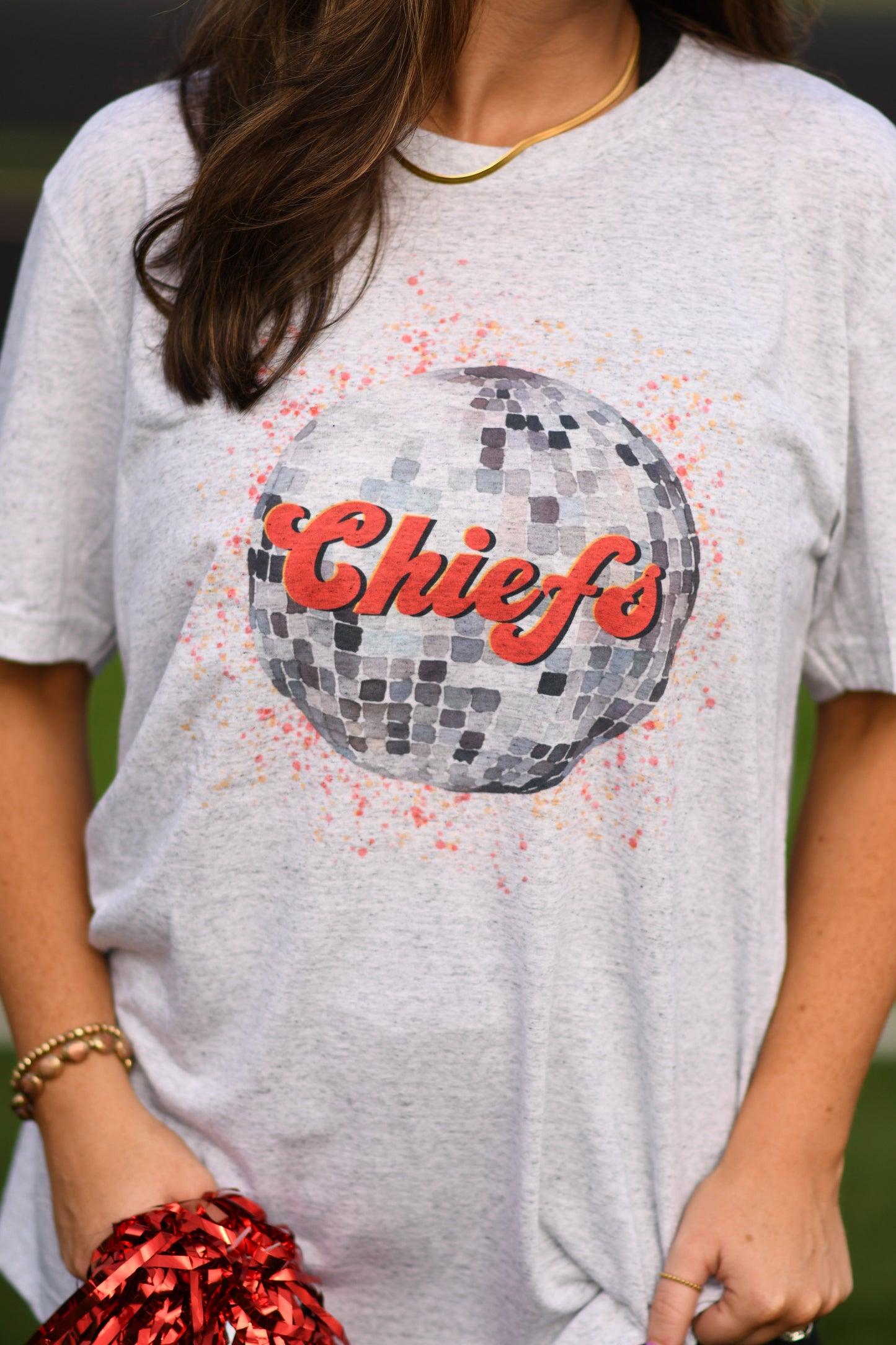 Kansas City Chiefs Disco Ball Tee