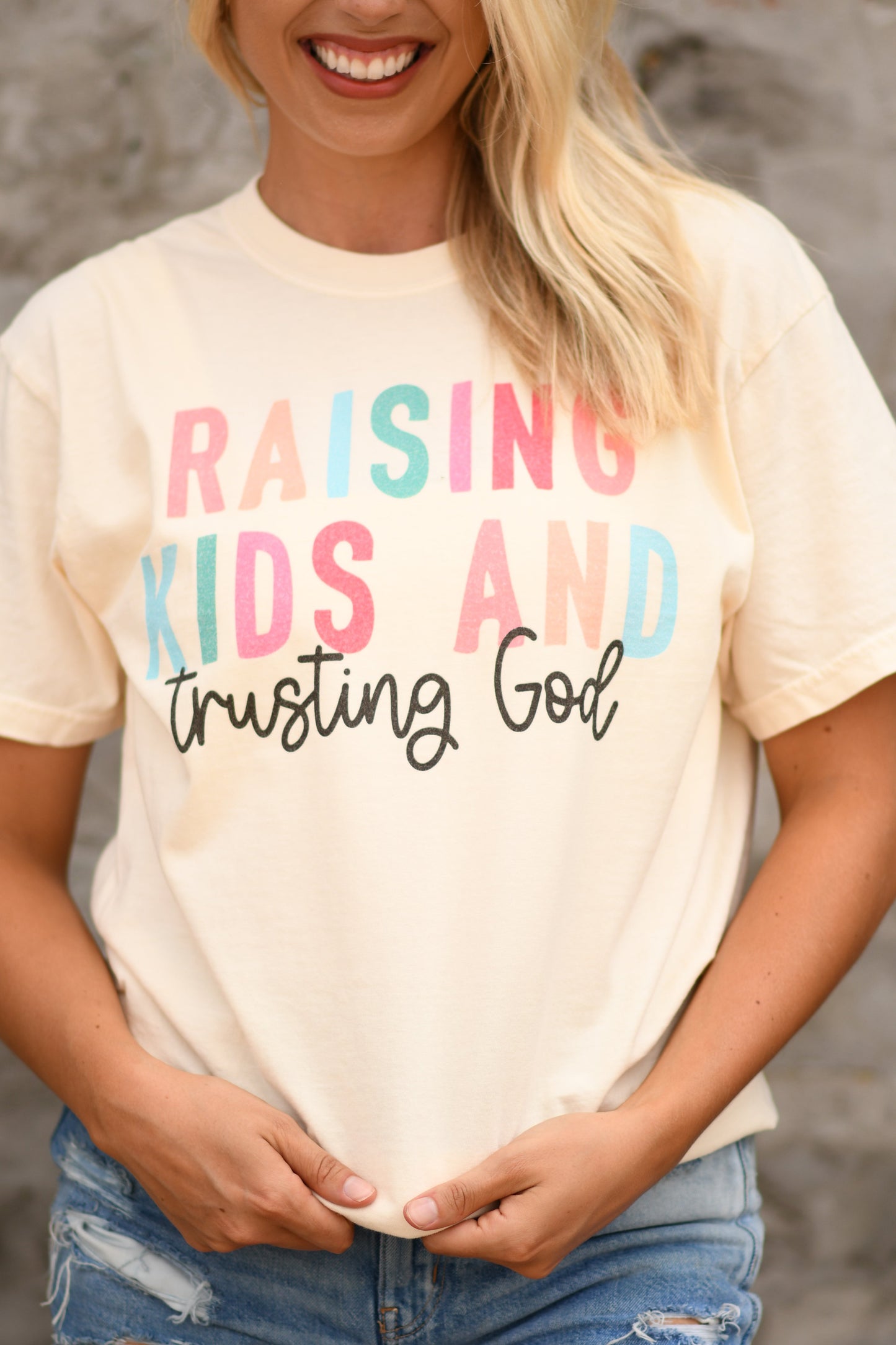 Raising Kids and Trusting God Tee