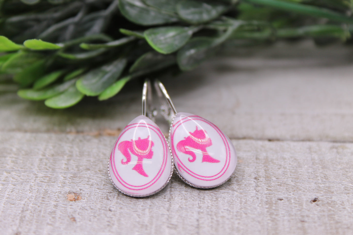 Barbie || Teardrop French Lever Earrings