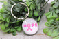 Hope Pink Ribbon Breast Cancer Awareness • Keychain