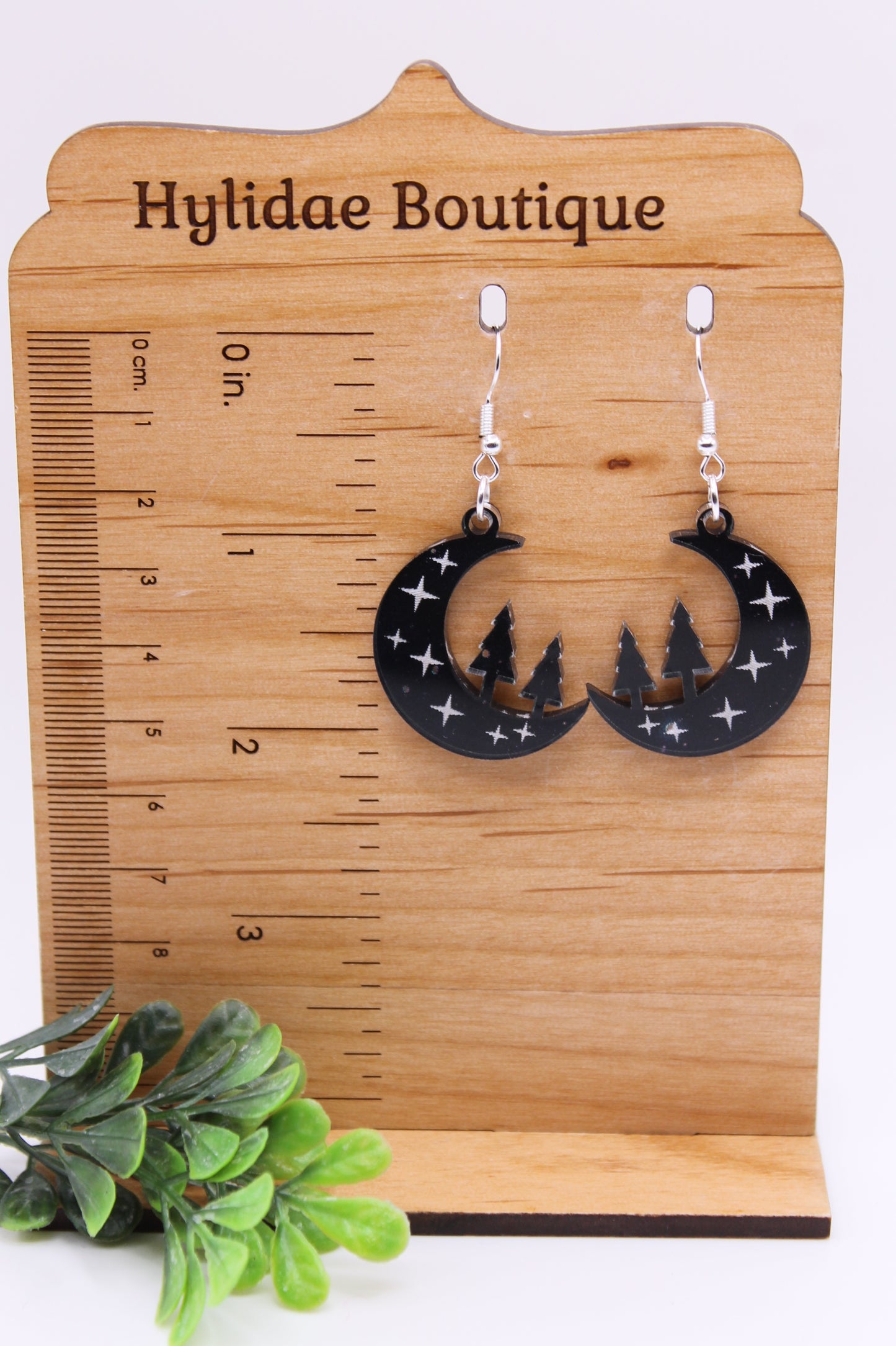 Under The Stars & Moons || Dangle Earrings