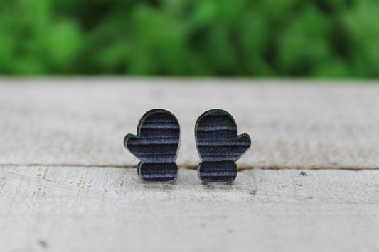 Winter Mittens Stud Earrings